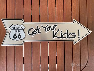 Insegna Vintage Route 66