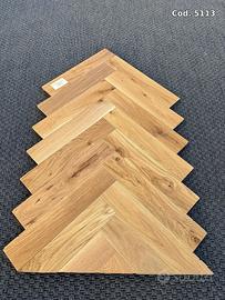 Parquet listello rovere scelta nodata a Savona