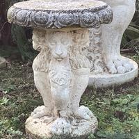 Tavolo giardino cemento vintage