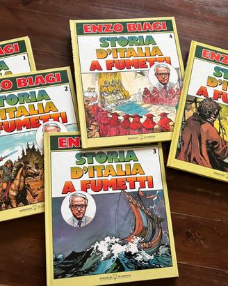 STORIA D’ITALIA A FUMETTI   Enzo Biagi N 5.