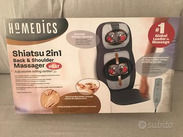 Termomassaggiatore Shiatsu 2 in 1 - HOMEDICS