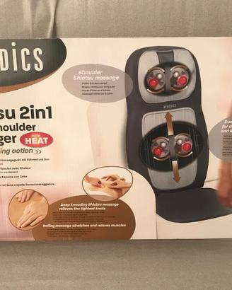 Termomassaggiatore Shiatsu 2 in 1 - HOMEDICS