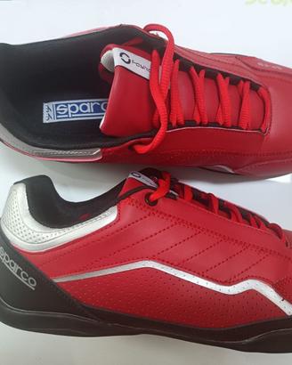 scarpe Sparco SP-F8 rosse numero 44