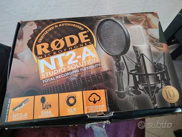 Microfono rode nt2a studio Solution 