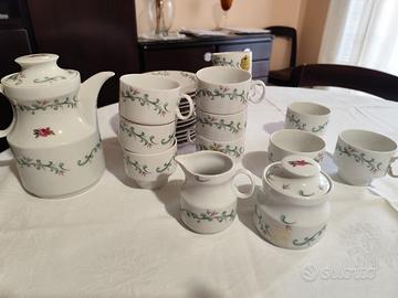 Servizio Tazze da Tè Vintage Porcellana