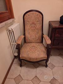 Poltrona Voltaire antica