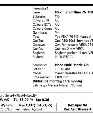 Portafinestra pvc