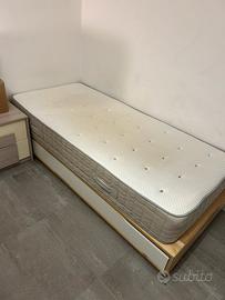 Letto singolo con cassettoni ikea