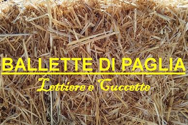 BALLETTE PAGLIA LETTIERE CUCCETTE