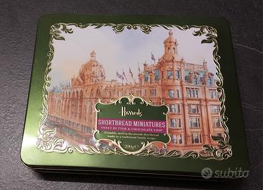 Scatola latta da collezione di Harrods 
