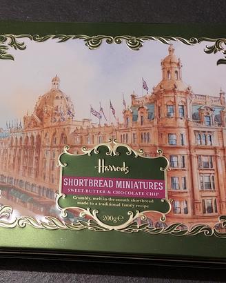 Scatola latta da collezione di Harrods 