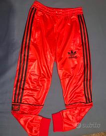 Pantaloni S Adidas Chile20 rosso/arancio