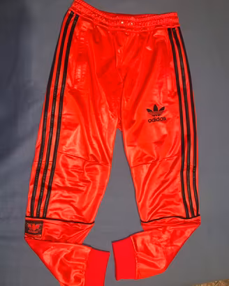 Pantaloni S Adidas Chile20 rosso/arancio
