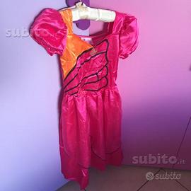 Vestito carnevale barbie nuovo bambina