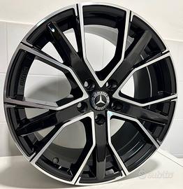 CERCHI IN LEGA MERCEDES CLASS A B C CLA DA 18 POLL