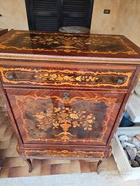 mobile bar bois de rose