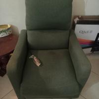 poltrona x anziani con telecomando