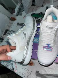 skechers bianche