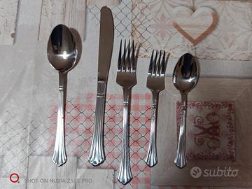 Set posate da 24 acciaio inox 