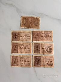 Lotto Bamconote Regno D’Italia