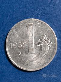 1 lira 1955 