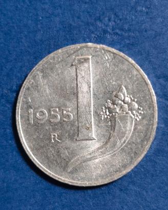 1 lira 1955 