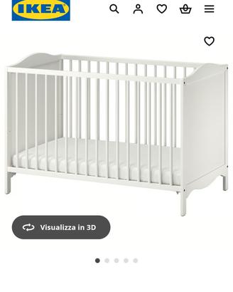 lettino ikea bambini nuovo 