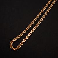 Collana placcata in oro accio inox inossidabile

