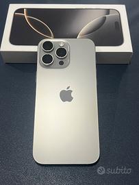 iPhone 16 Pro Max 256GB Titanio Naturale