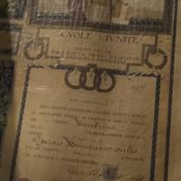 antico diploma  di operaio metalmeccanico scelto 