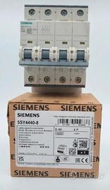 Interruttore Magnetotermico Siemens 5SY4440-8 D40