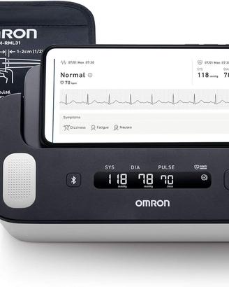 OMRON misuratore di pressione arteriosa ed ECG