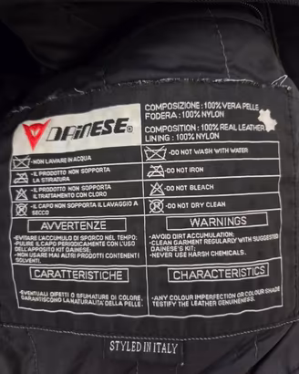 Giacca pelle Dainese donna