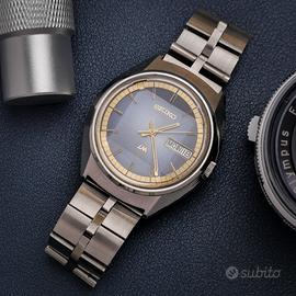Seiko raro Lord Matic 5606 7270 vetro prismatico 