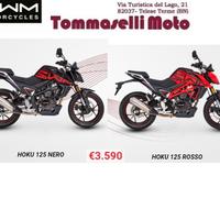 Swm hoku 125 naked BONUS 200 EURO DI BENZINA PREZZ