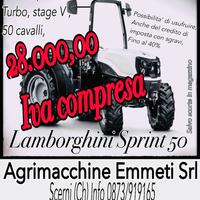 Trattore lamborghini sprint same delfino 50