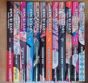 Kaguya-Sama Love is War (numeri da 1 a 12)