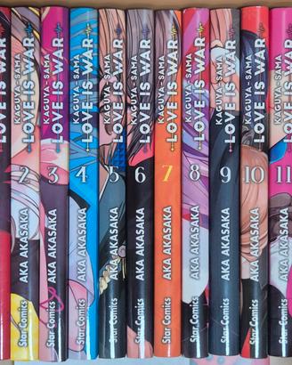 Kaguya-Sama Love is War (numeri da 1 a 12)