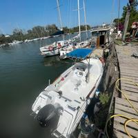 Barca open 6 mt con motore mercury 40/60
