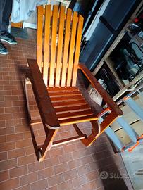 Sedia a dondolo HAND MADE