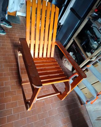 Sedia a dondolo HAND MADE