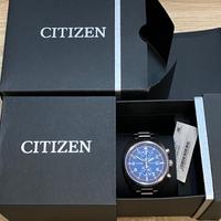 Citizen of CA7040-85L cronografo cassa tonneau blu