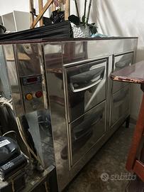 Banco frigo in acciaio