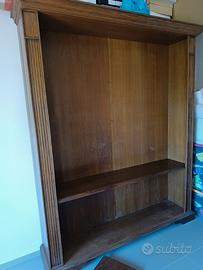 Libreria in legno massello