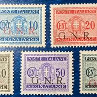 REPUBBLICA SOCIALE ITALIANA 1943-1944 Segnatasse