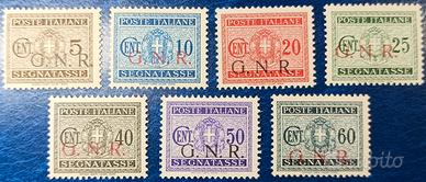 REPUBBLICA SOCIALE ITALIANA 1943-1944 Segnatasse