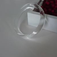 Bracciale donna rigido e trasparente