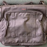 borsa porta abito in pelle