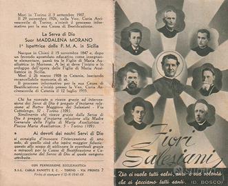 RELIGIONE DON BOSCO FIORI SALESIANI BIOGRAFIE 1941