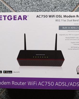 Modem router Netgear AC750